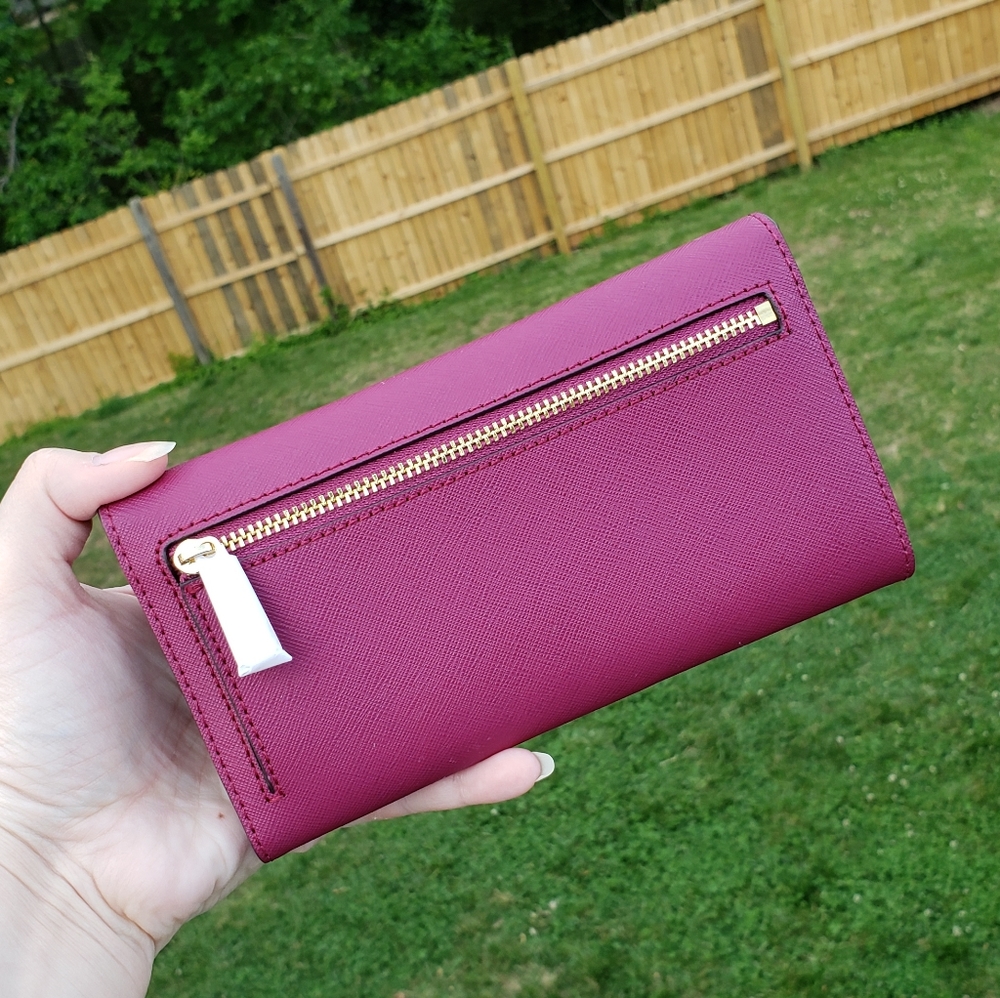 ⚠️LAST 1⚠️ Michael Kors Jet Set LG Tri Fold Wallet - Picture 2 of 5